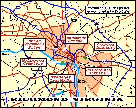 richmond city map