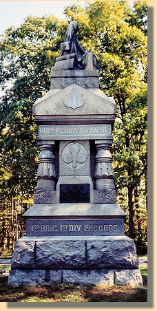 148th Pennsylvania Infantry Monument
