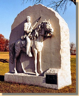 17th Pennsylvania Cavalry Monument
