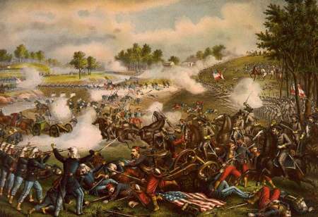 July 21st 1861 Manassas Battle print